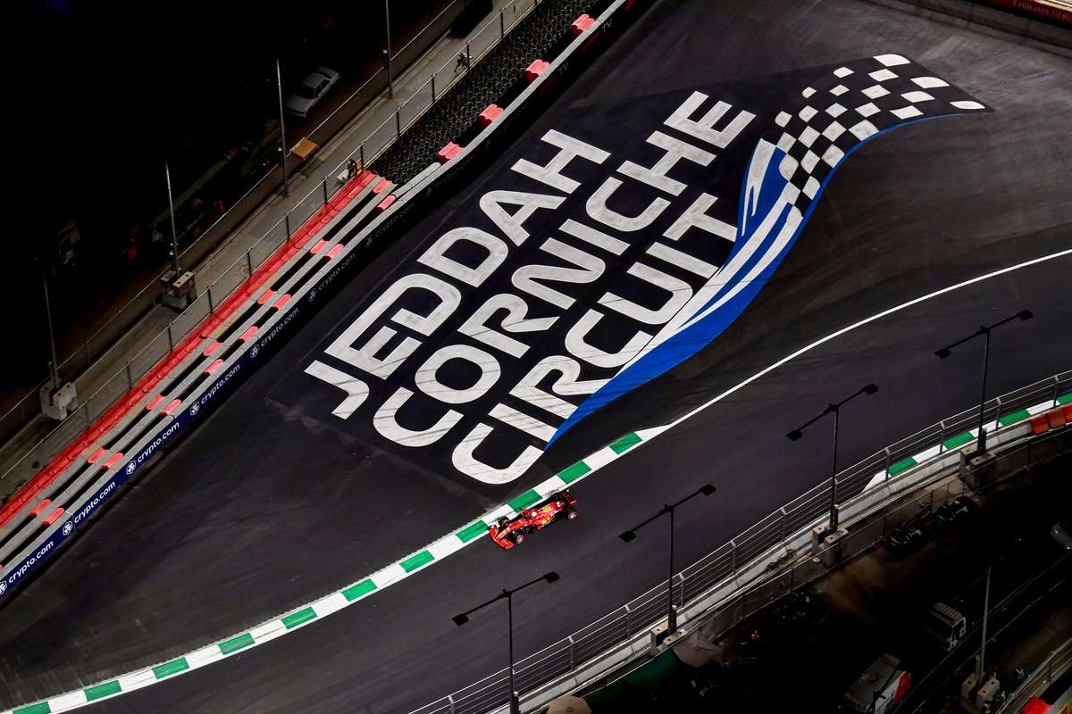 Jeddah Saudi Formula 1 racing circuit 