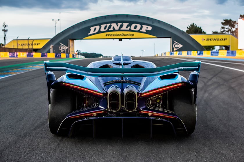 بوجاتي Bugatti Bolide من الخلف