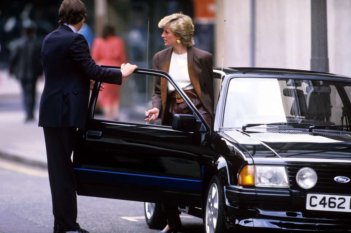 Princess Diana's Ford Escort