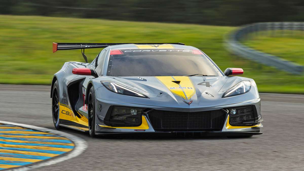 chevy corvete cr8 le mans 2023