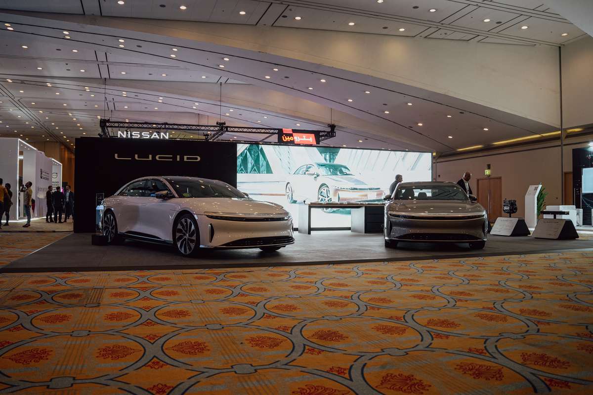 lucid ev auto show