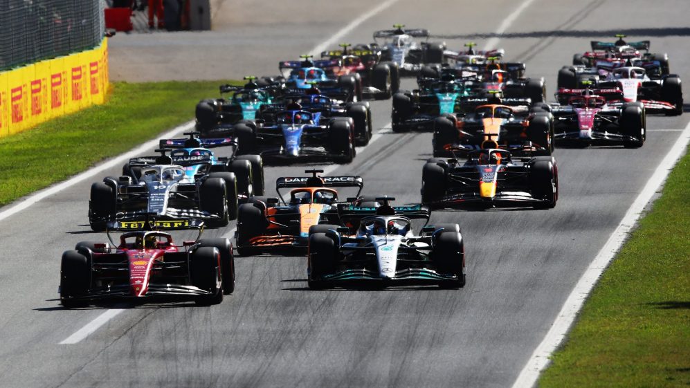 f1 cars