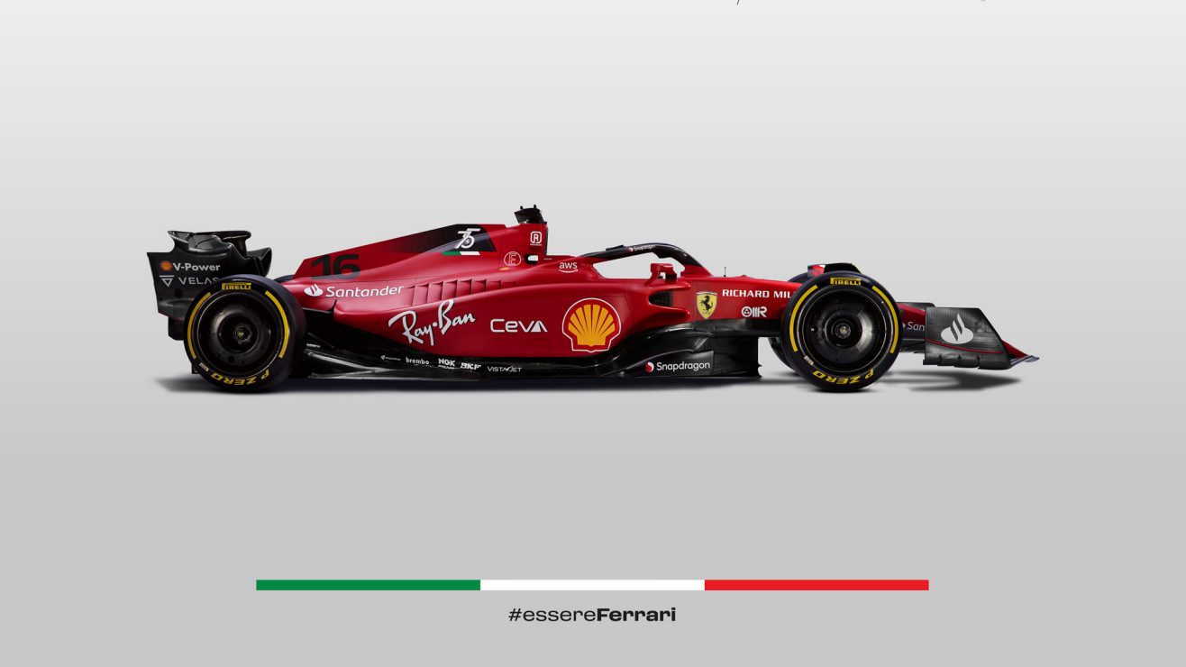 Ferrari F1-75 Formula One 