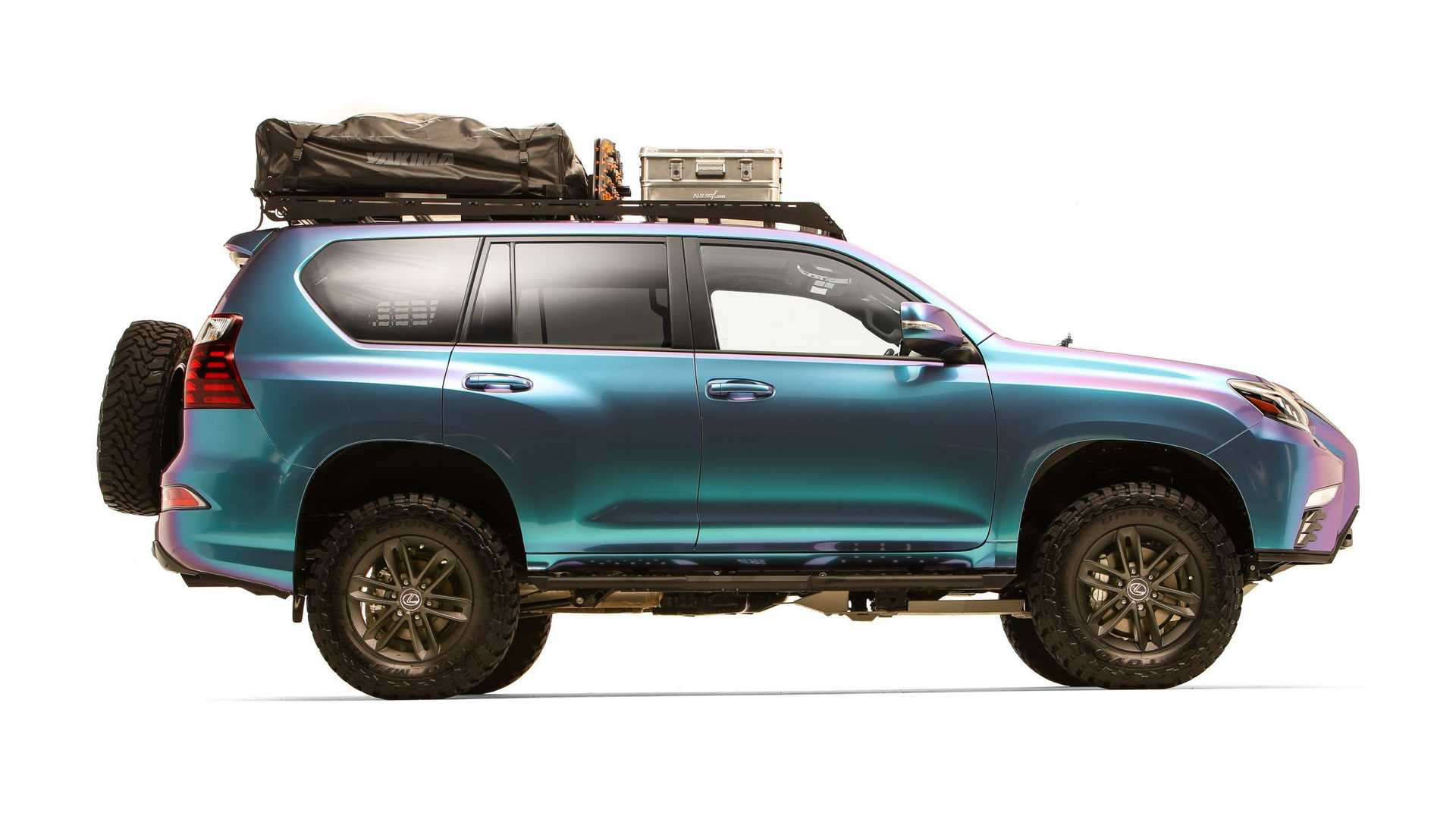 مفهوم الدفع الرباعي لكزس GX 460 Overland