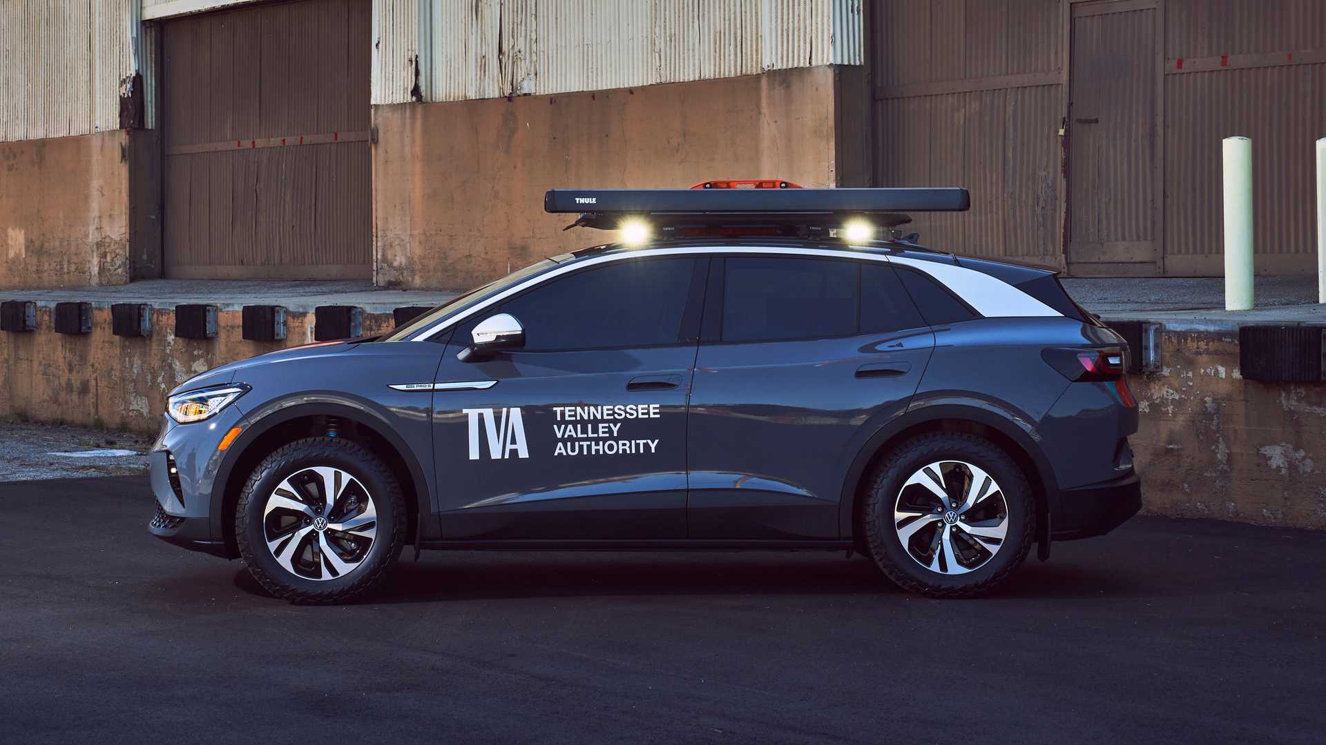 مفهوم ID.4 EV Drone Command الكهربائي